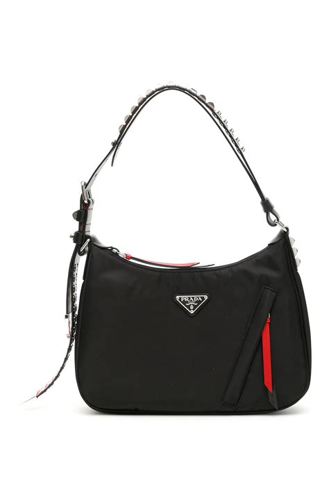 prada crossbody hobo bag|Prada hobo backpack.